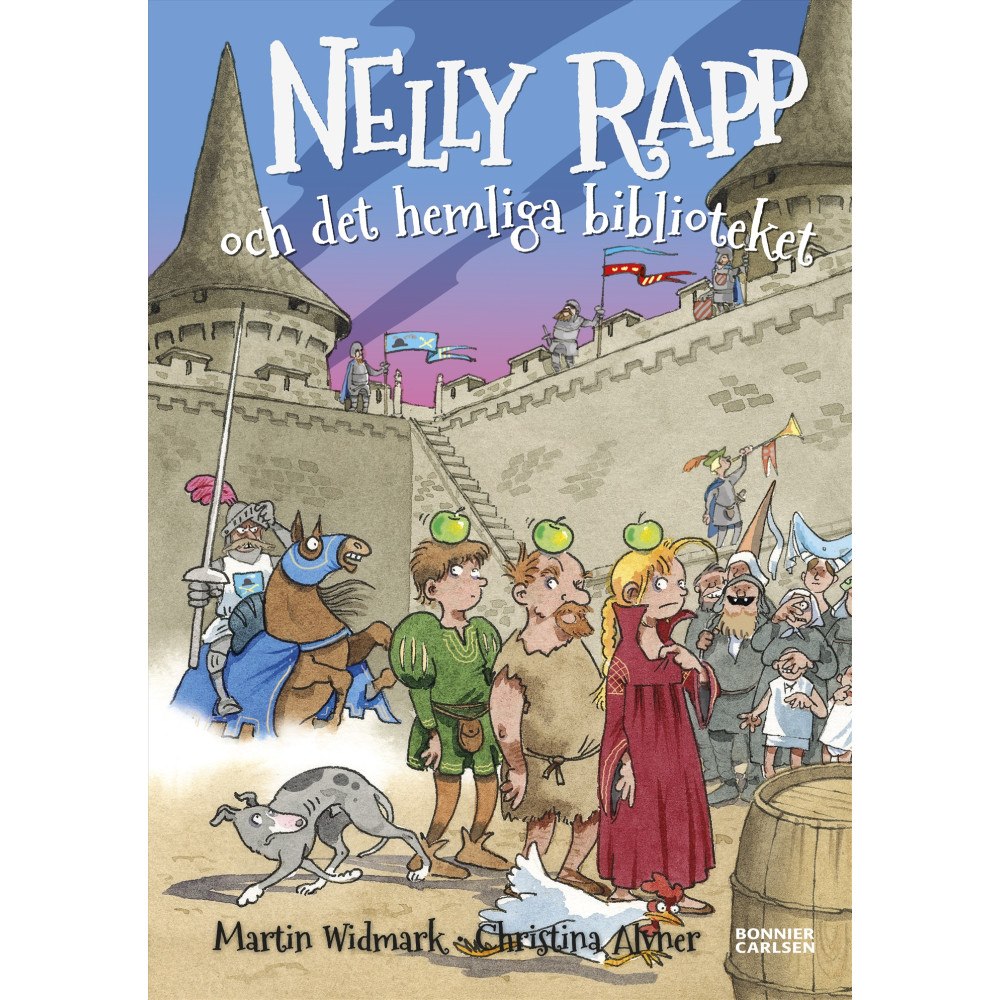 Martin Widmark Nelly Rapp och det hemliga biblioteket (bok, kartonnage)