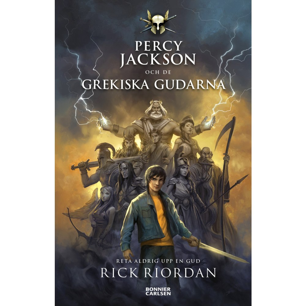 Rick Riordan Percy Jackson och de grekiska gudarna (bok, danskt band)