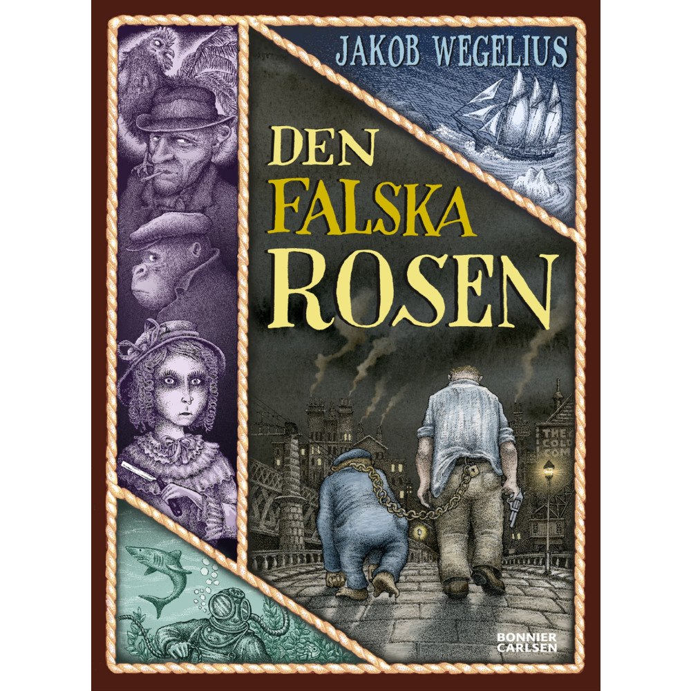 Jakob Wegelius Den falska rosen (bok, kartonnage)