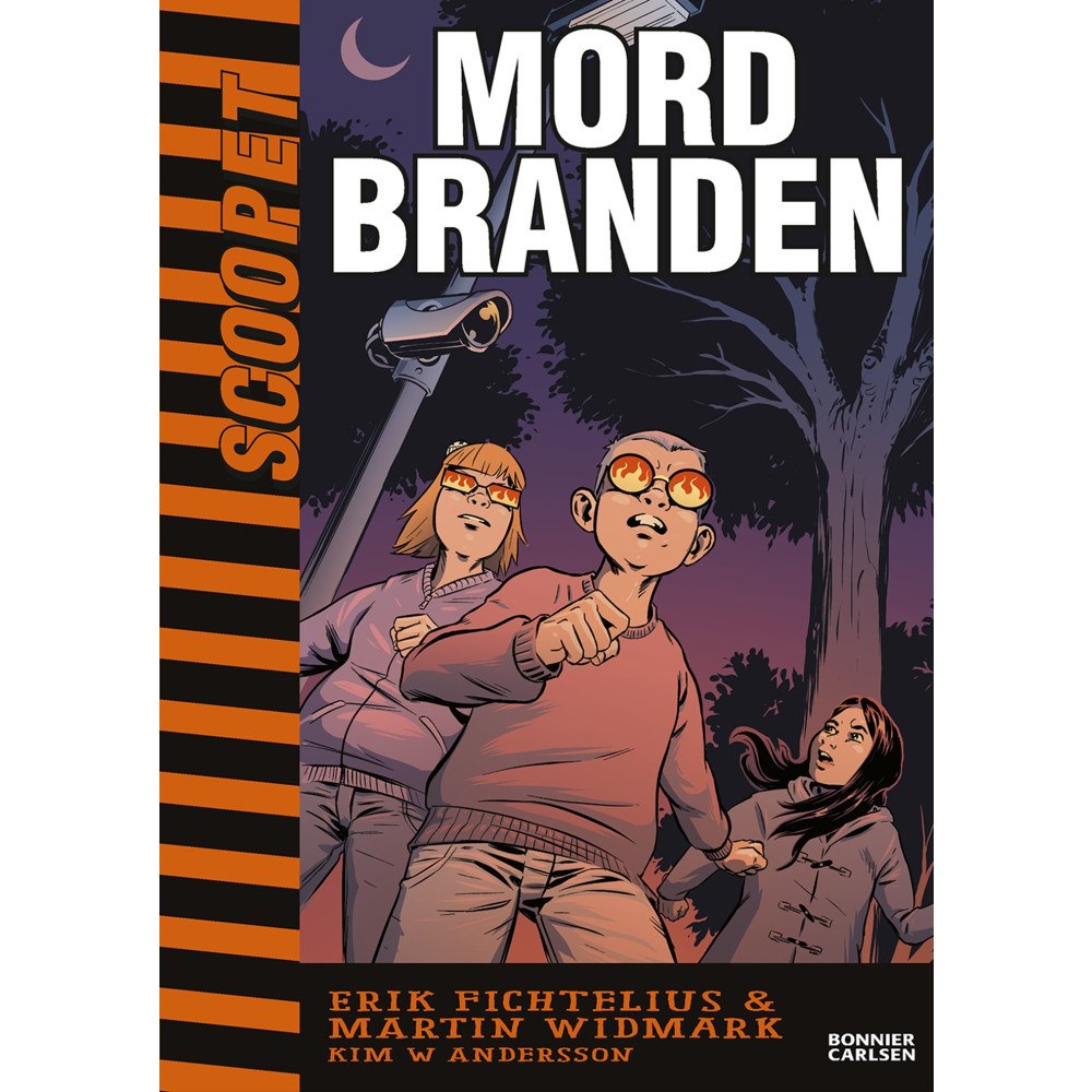 Martin Widmark Mordbranden (bok, kartonnage)