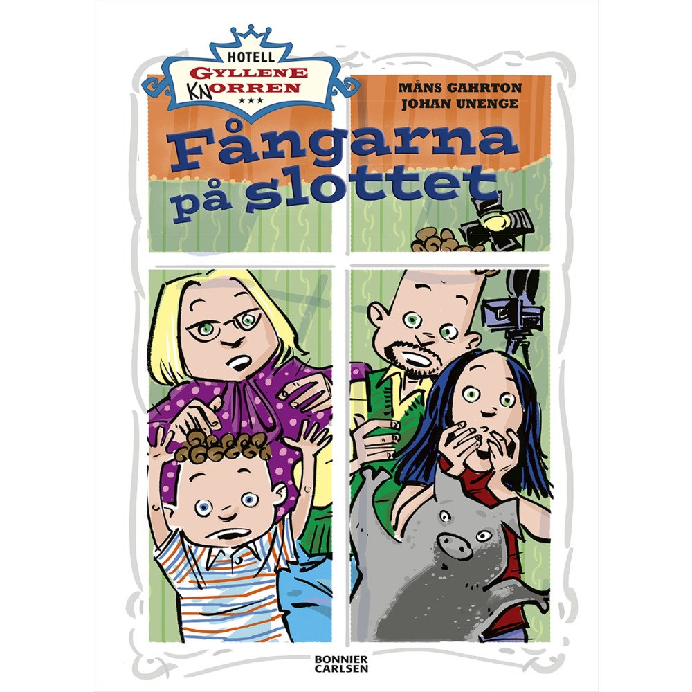 Måns Gahrton Fångarna på slottet (bok, kartonnage)