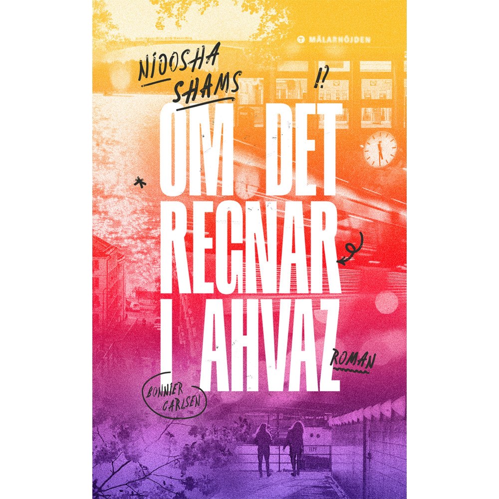 Nioosha Shams Om det regnar i Ahvaz (bok, danskt band)