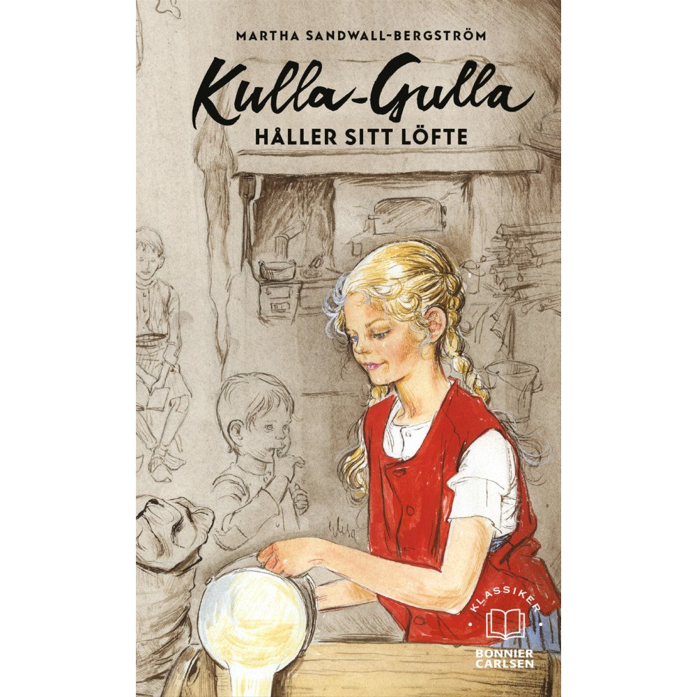 Martha Sandwall-Bergström Kulla-Gulla håller sitt löfte (bok, kartonnage)