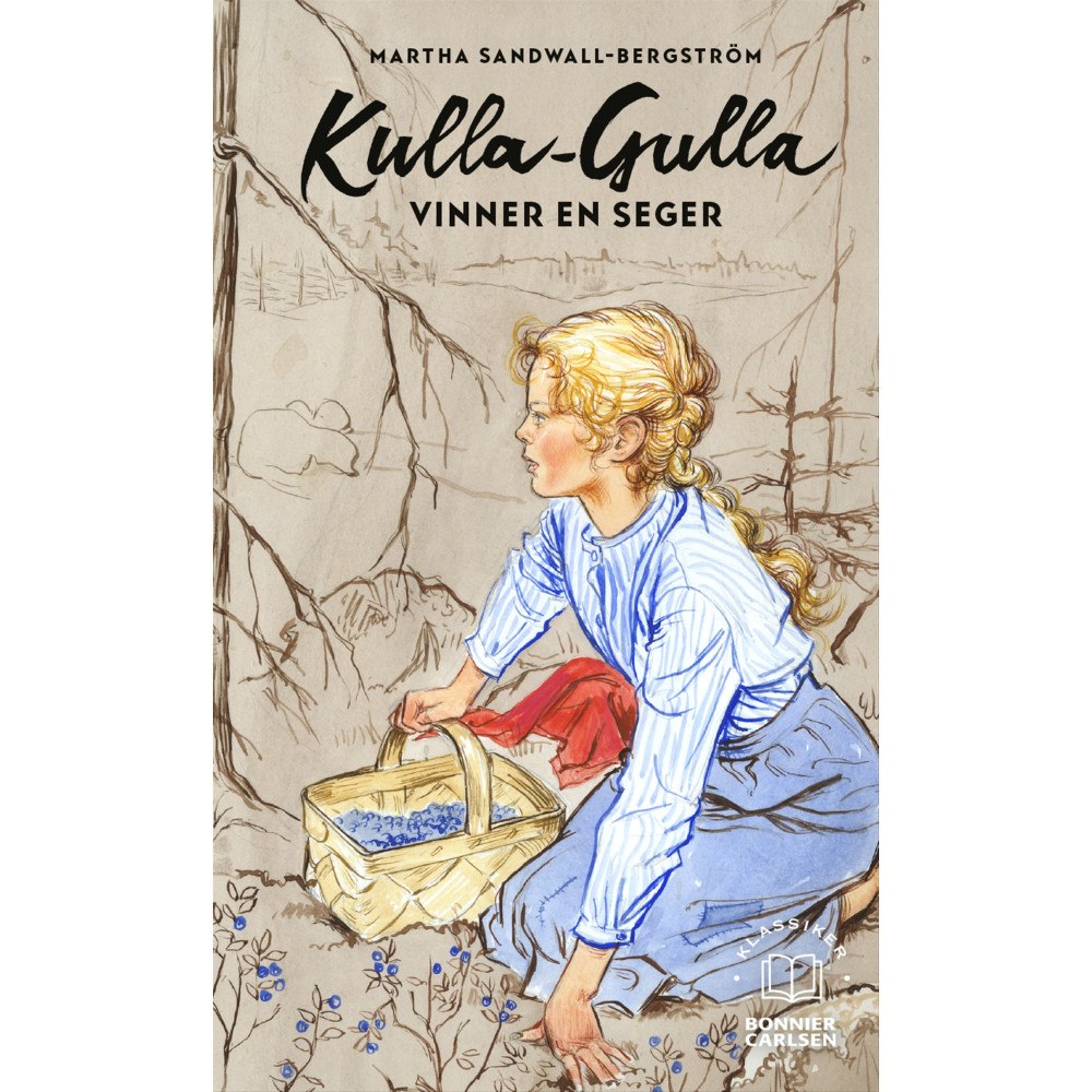 Martha Sandwall-Bergström Kulla-Gulla vinner en seger (bok, kartonnage)