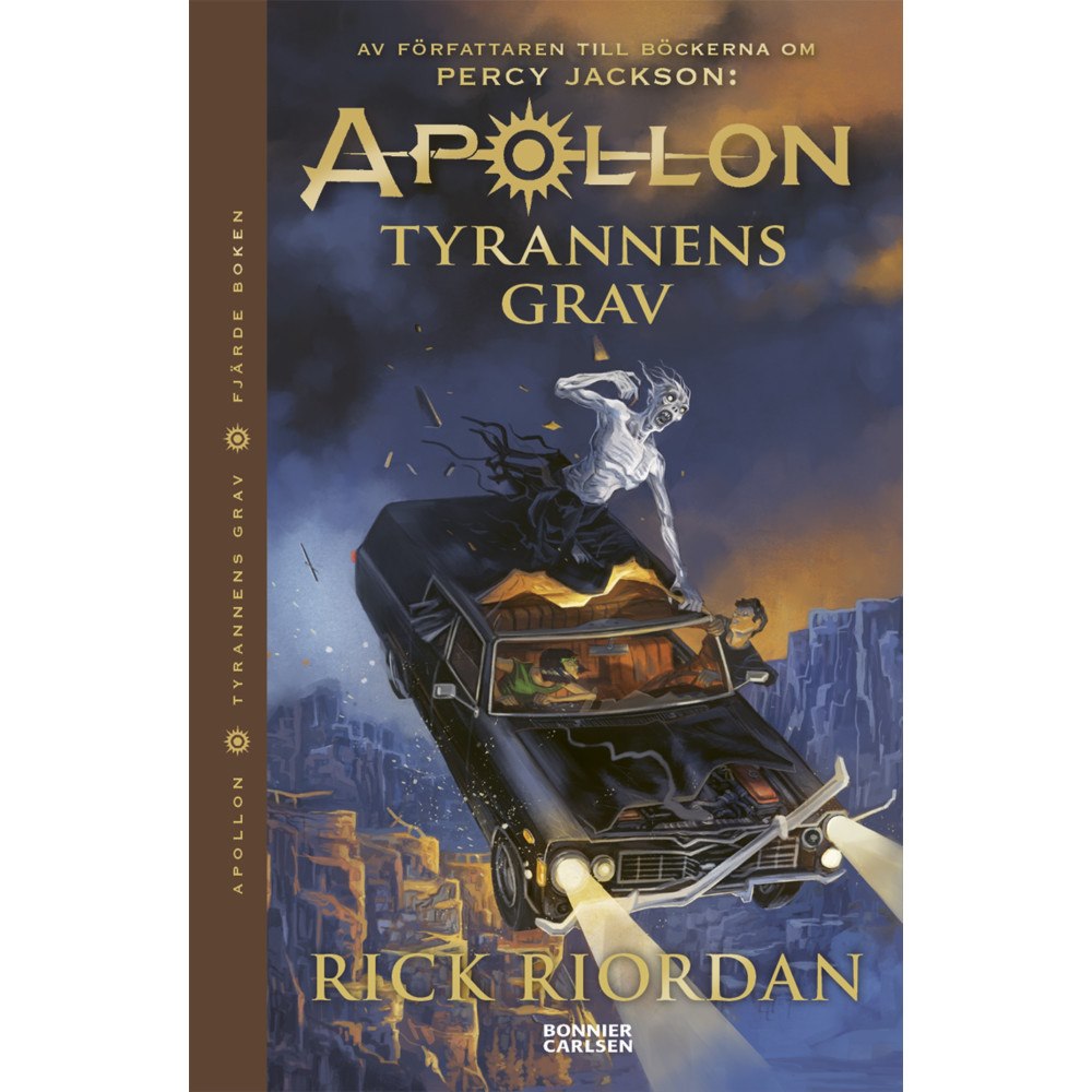 Rick Riordan Tyrannens grav (bok, danskt band)