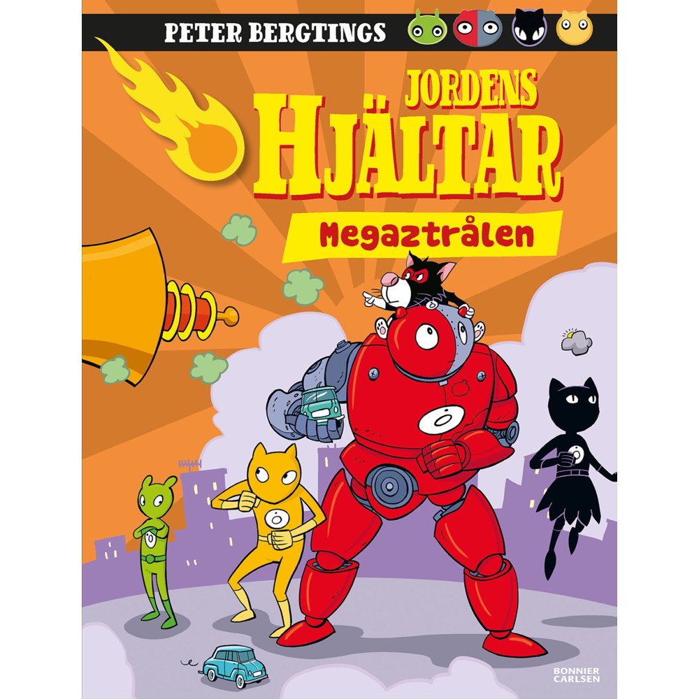 Peter Bergting Megaztrålen (inbunden)