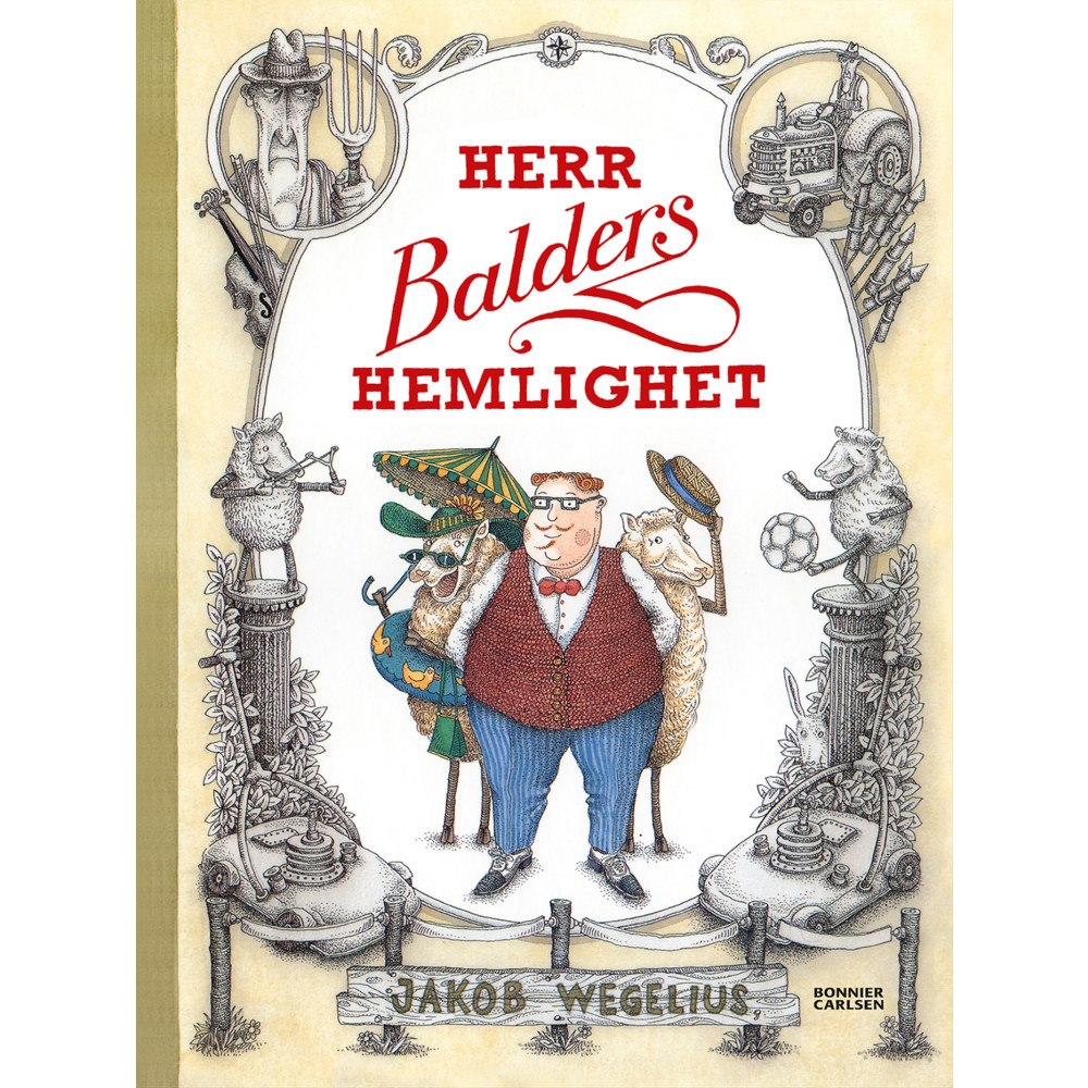 Jakob Wegelius Herr Balders hemlighet (inbunden)