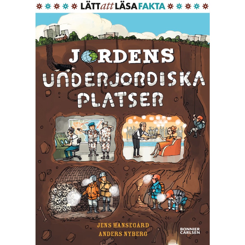 Jens Hansegård Jordens underjordiska platser (inbunden)