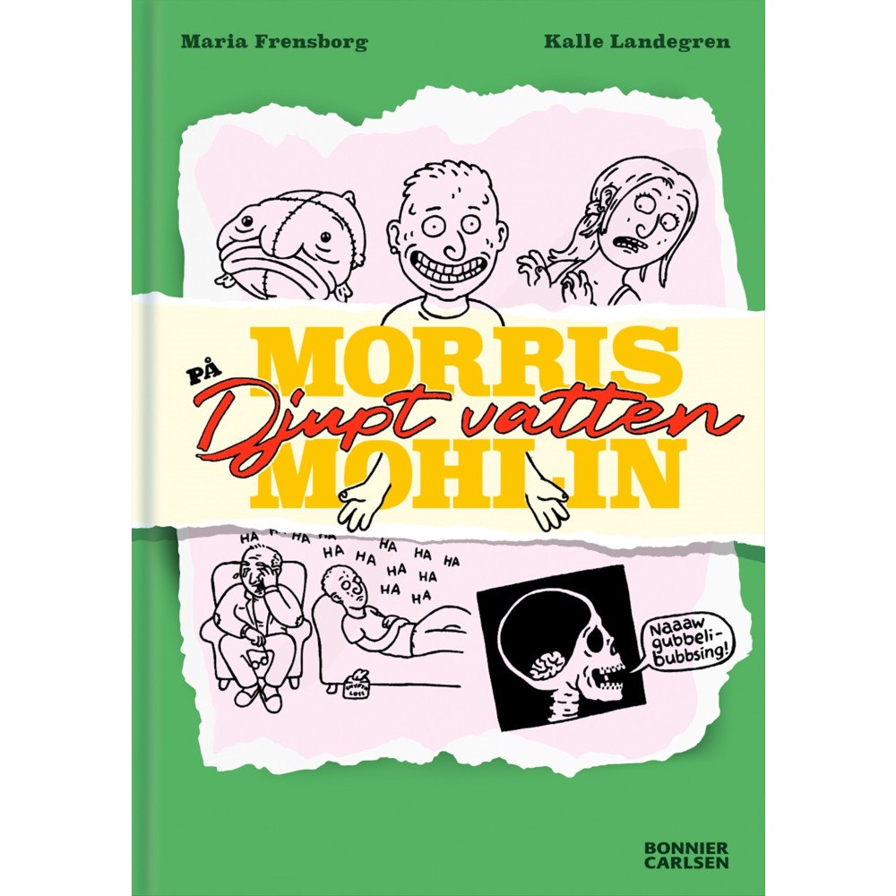 Maria Frensborg Morris Mohlin på djupt vatten (bok, kartonnage)