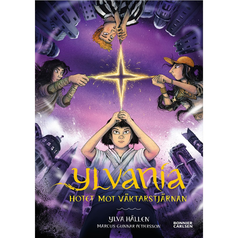 Ylva Hällen Hotet mot väktarstjärnan (bok, kartonnage)