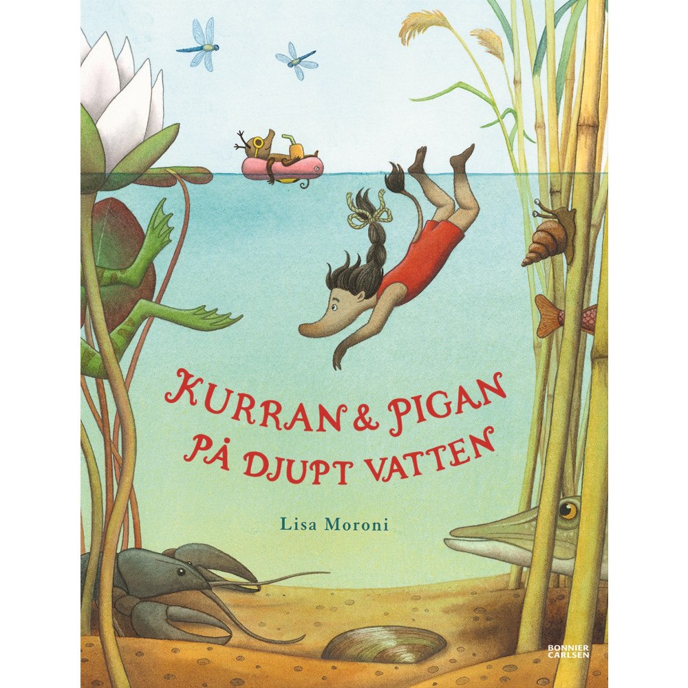 Lisa Moroni Kurran och Pigan på djupt vatten (inbunden)