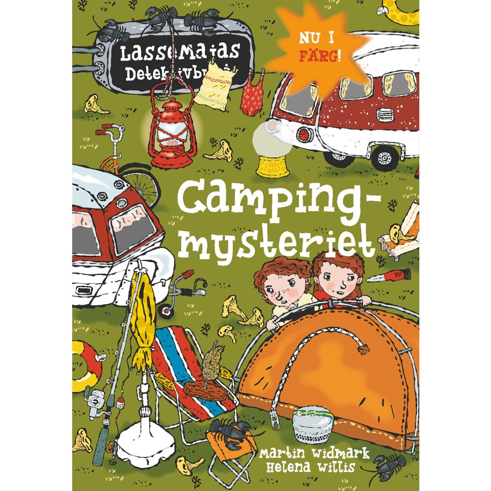 Martin Widmark Campingmysteriet (inbunden)
