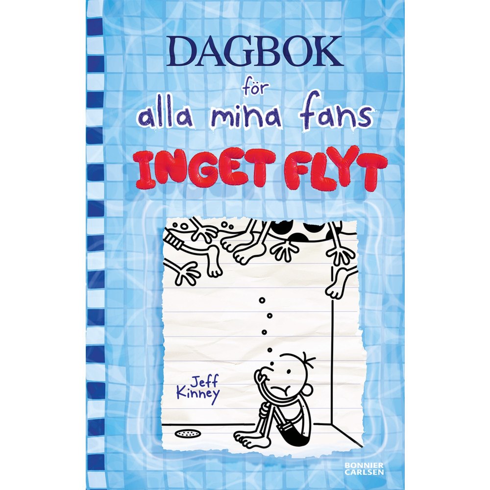 Jeff Kinney Inget flyt (bok, kartonnage)