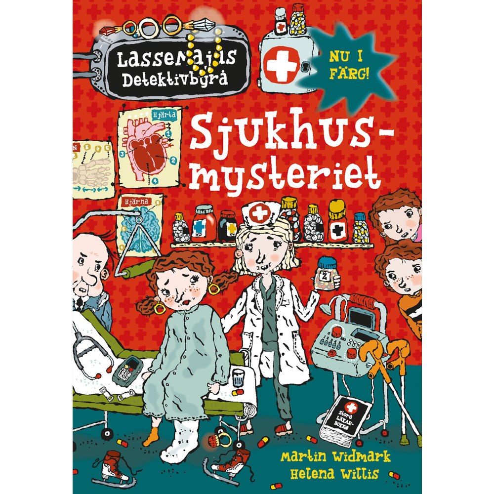 Martin Widmark Sjukhusmysteriet (inbunden)