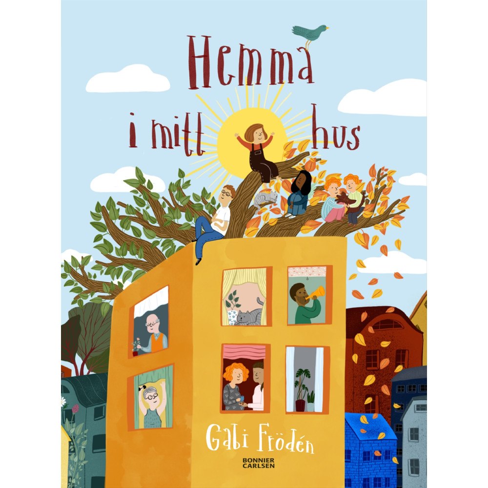 Gabi Frödén Hemma i mitt hus (inbunden)