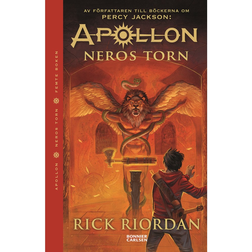 Rick Riordan Neros torn (bok, danskt band)