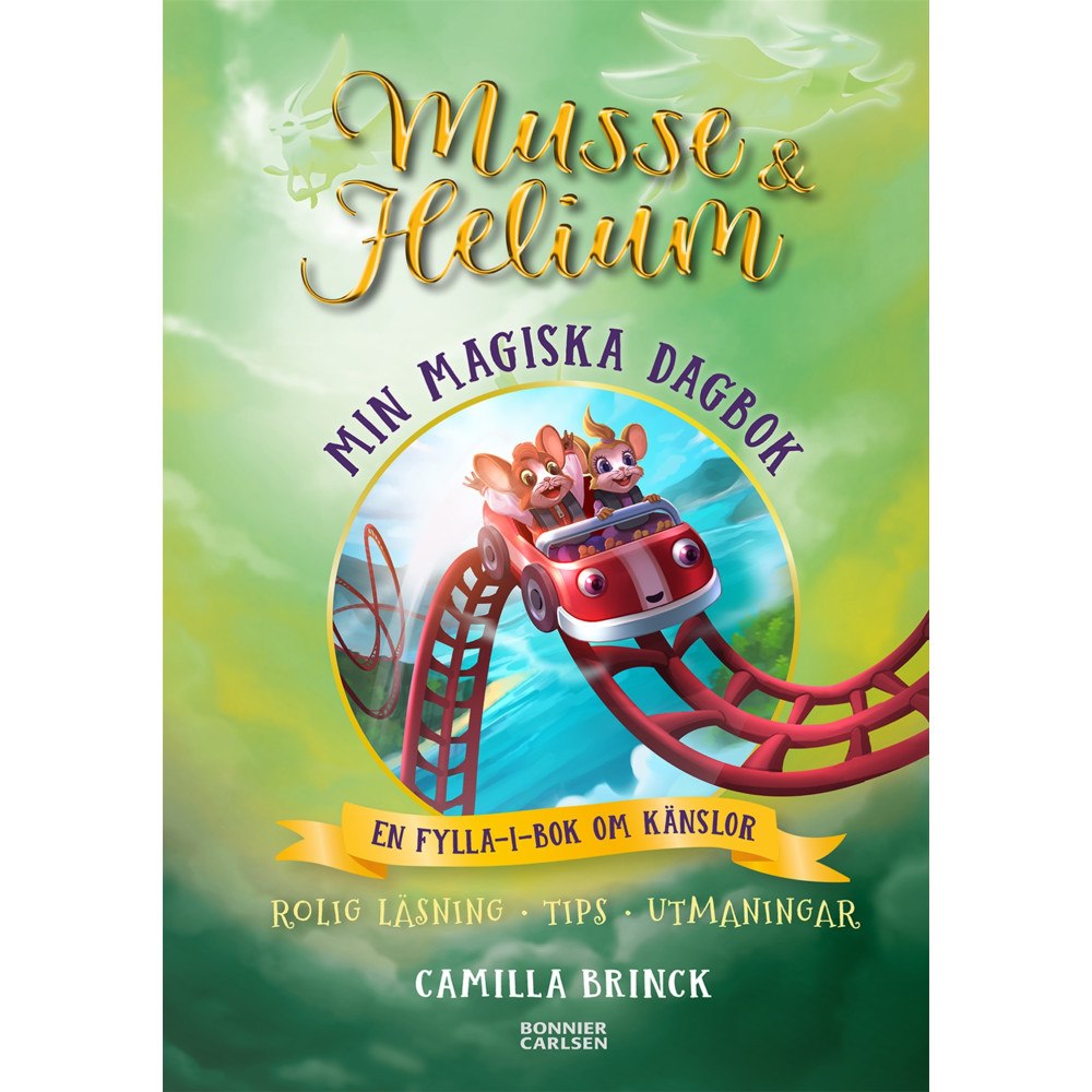 Camilla Brinck Min magiska dagbok : en fylla-i-bok om känslor (inbunden)