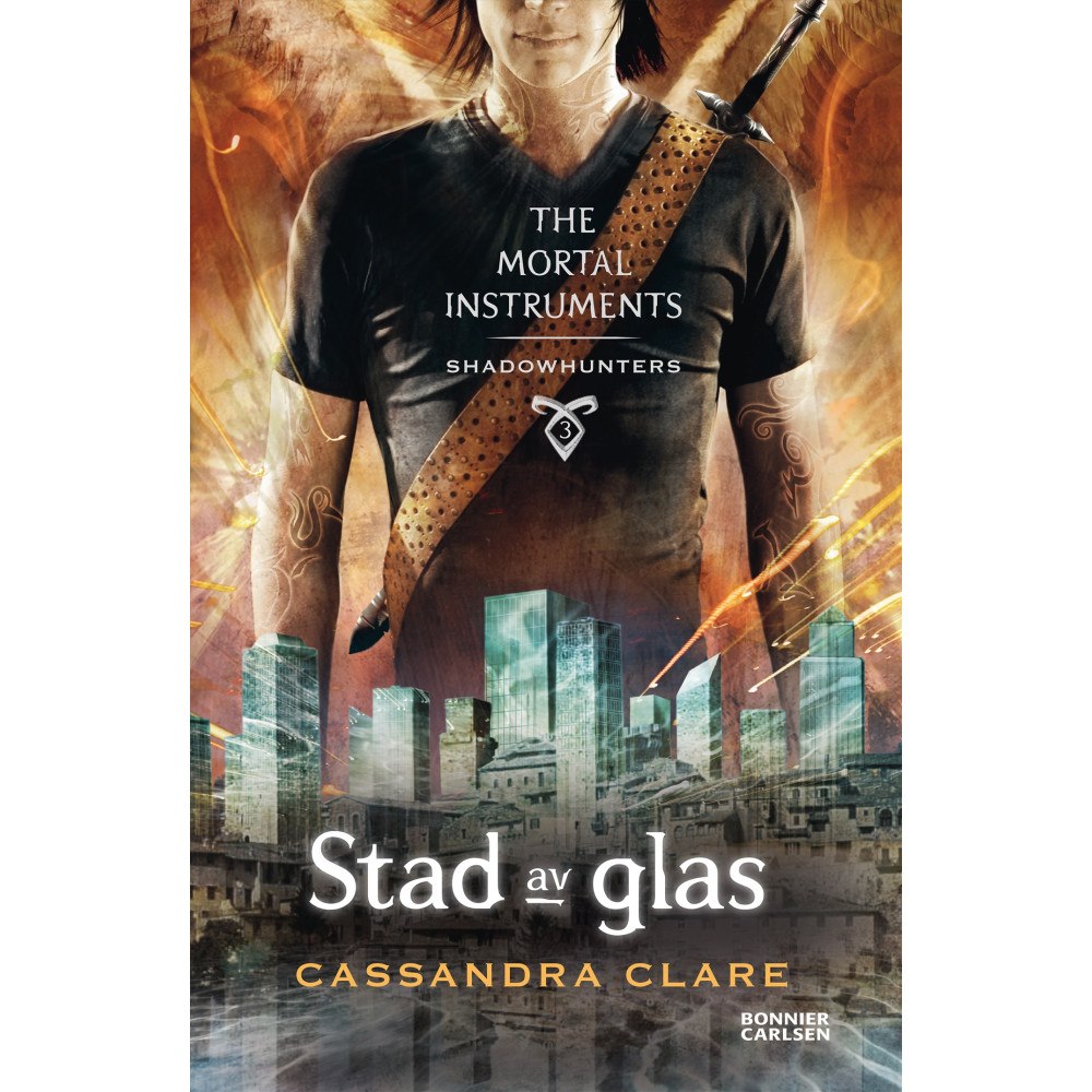 Cassandra Clare Stad av glas (bok, danskt band)