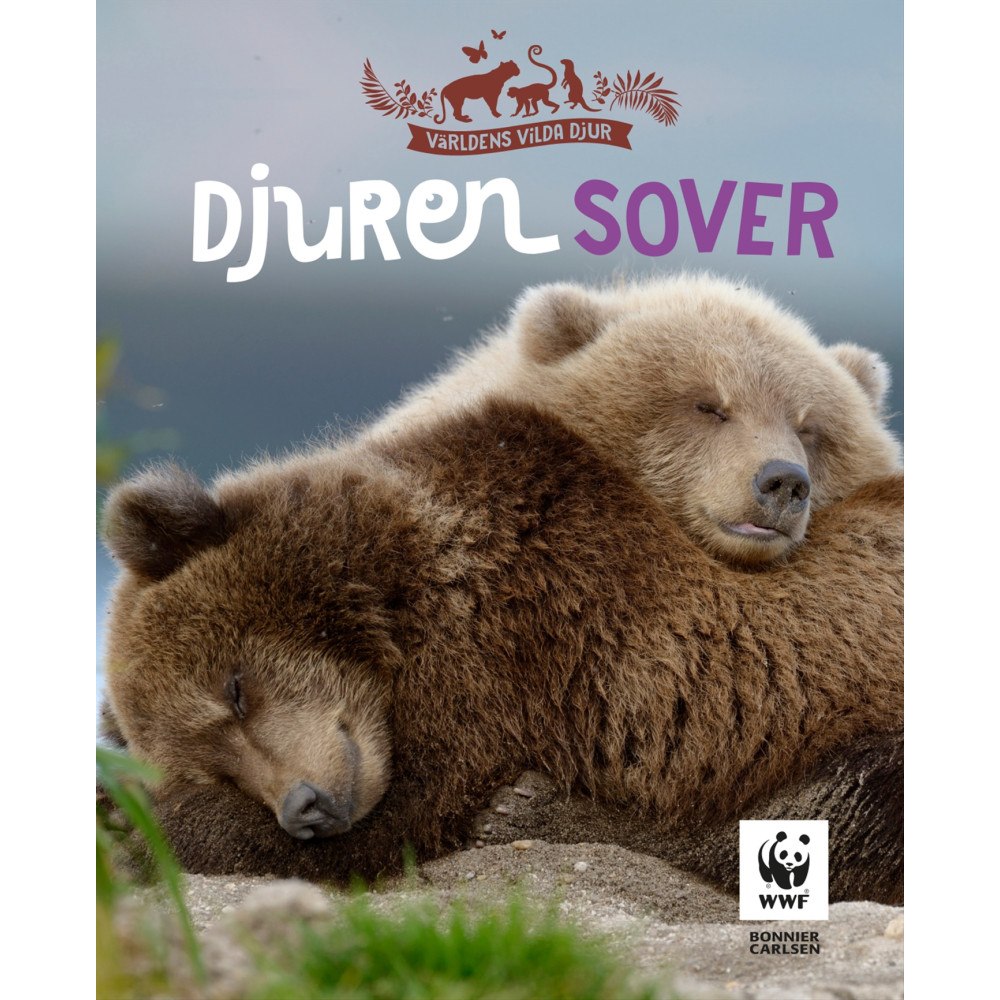 Bonnier Carlsen Djuren sover (inbunden)