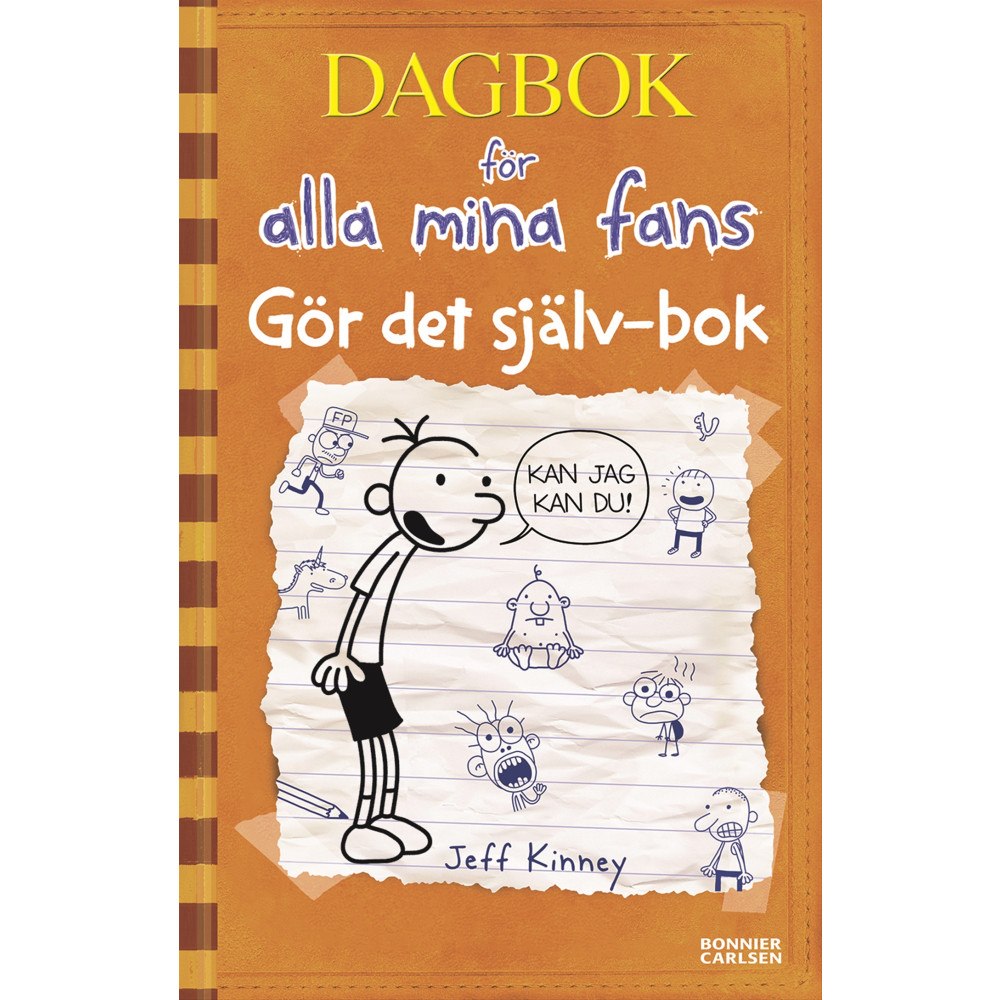 Jeff Kinney Gör det själv-bok (bok, kartonnage)