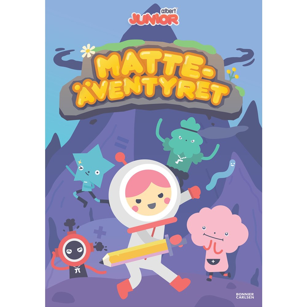 Bonnier Carlsen Matteäventyret : aktivitetsbok med berättelse (bok, danskt band)