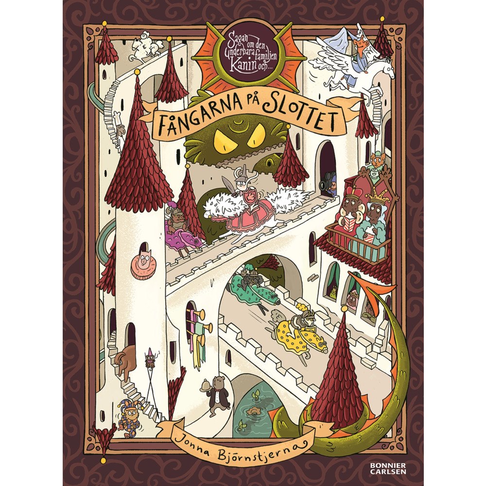 Jonna Björnstjerna Fångarna på slottet (inbunden)