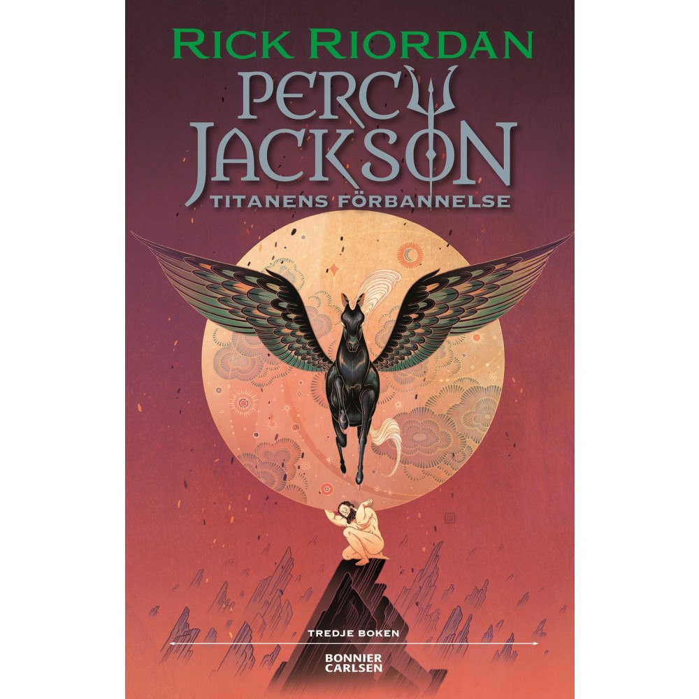 Rick Riordan Titanens förbannelse (bok, danskt band)
