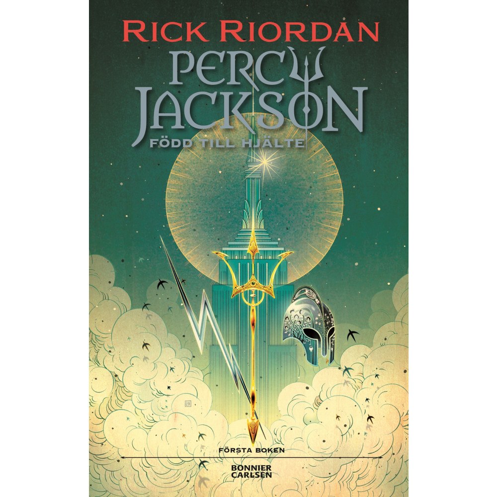 Rick Riordan Född till hjälte (bok, danskt band)
