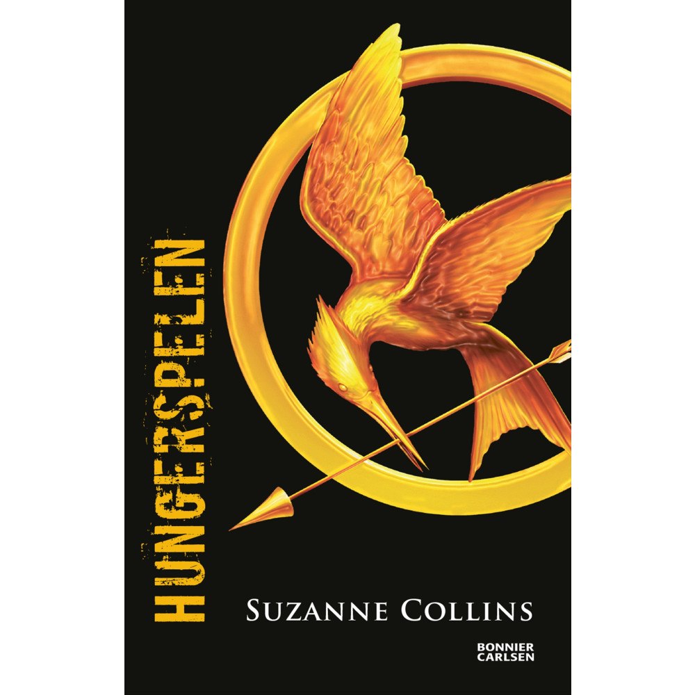 Suzanne Collins Hungerspelen (bok, danskt band)