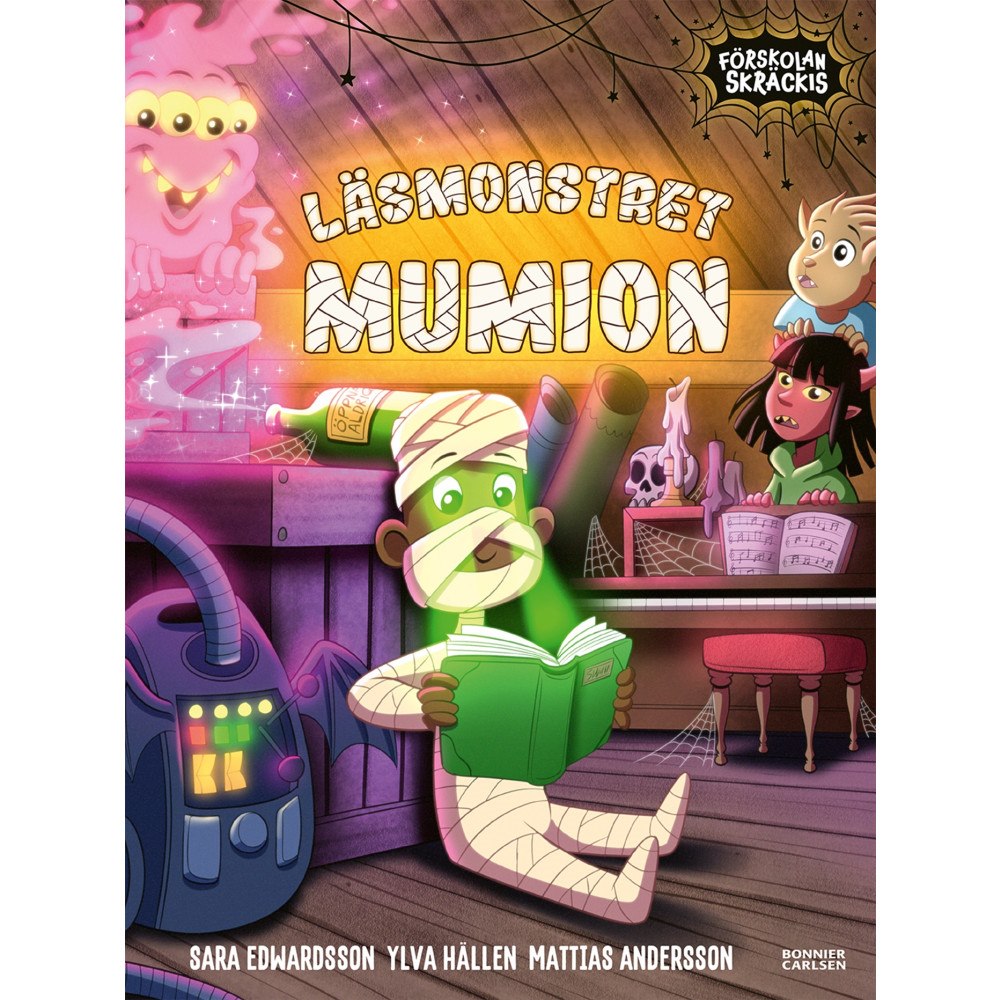 Ylva Hällen Läsmonstret Mumion (inbunden)