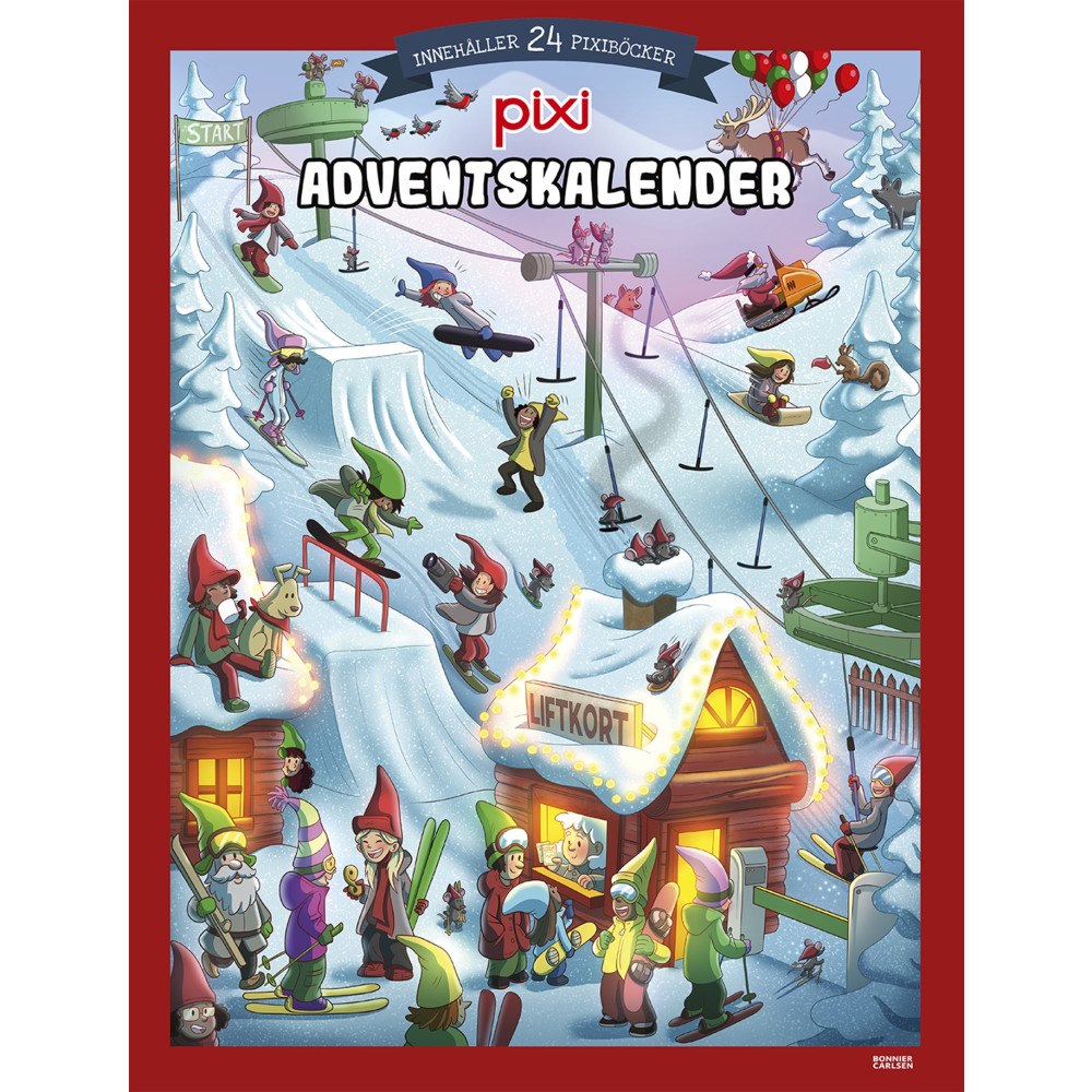Bonnier Carlsen Pixi adventskalender – Mattias Andersson (häftad)