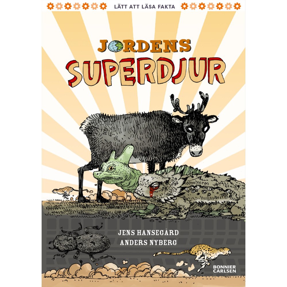 Jens Hansegård Jordens superdjur (inbunden)