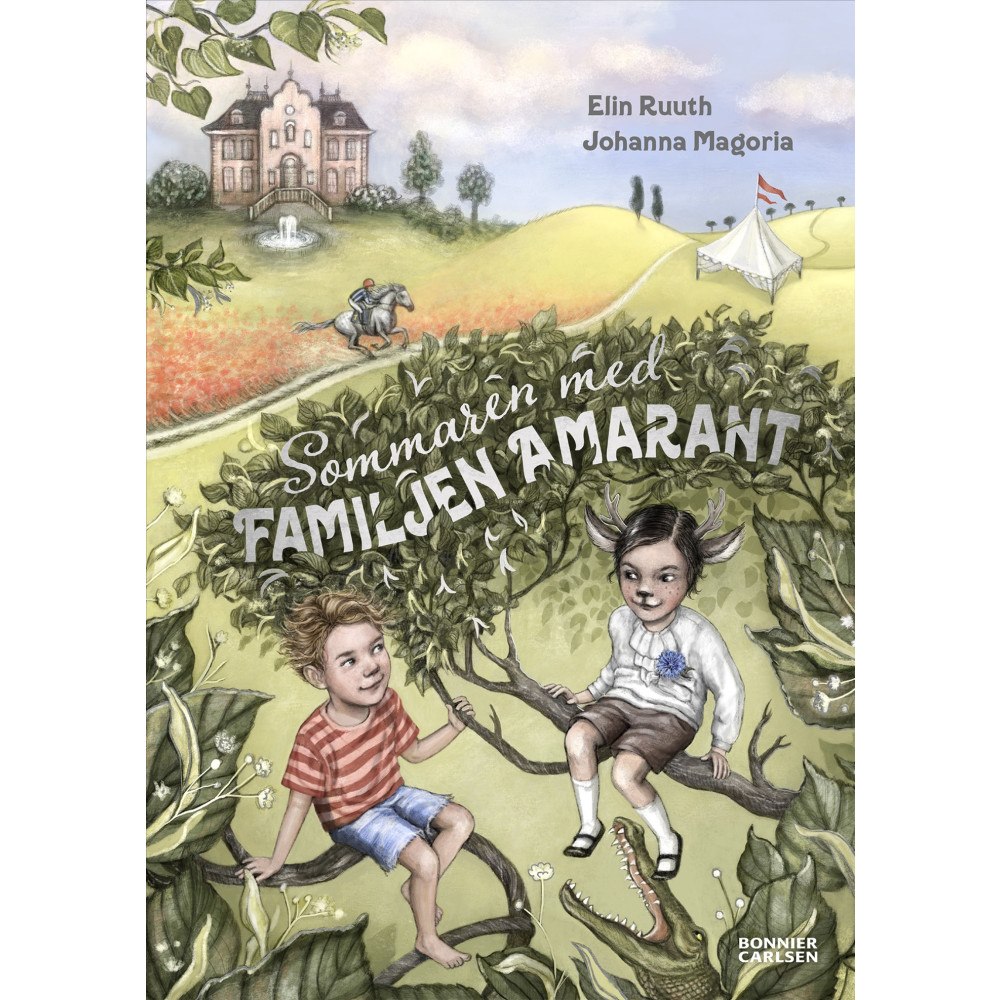 Elin Ruuth Sommaren med familjen Amarant (bok, kartonnage)