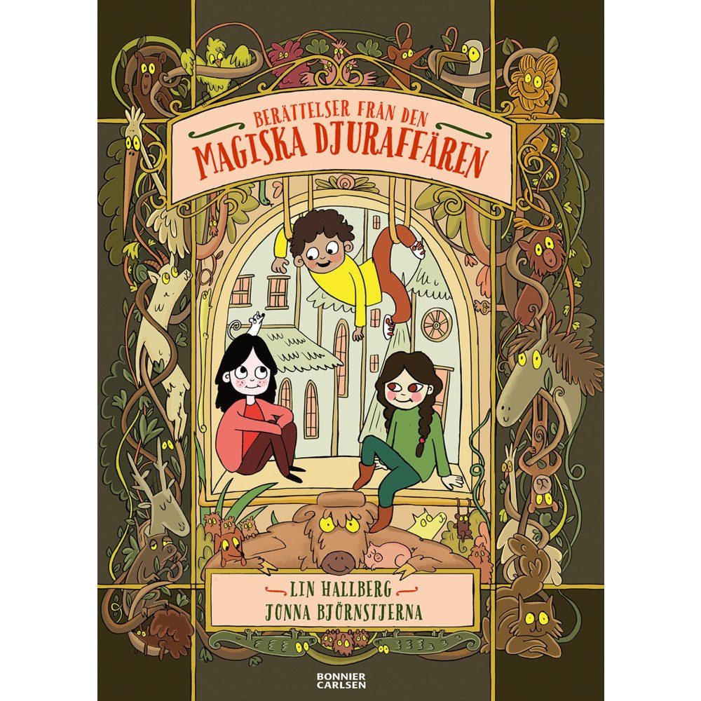 Lin Hallberg Berättelser från den magiska djuraffären (inbunden)