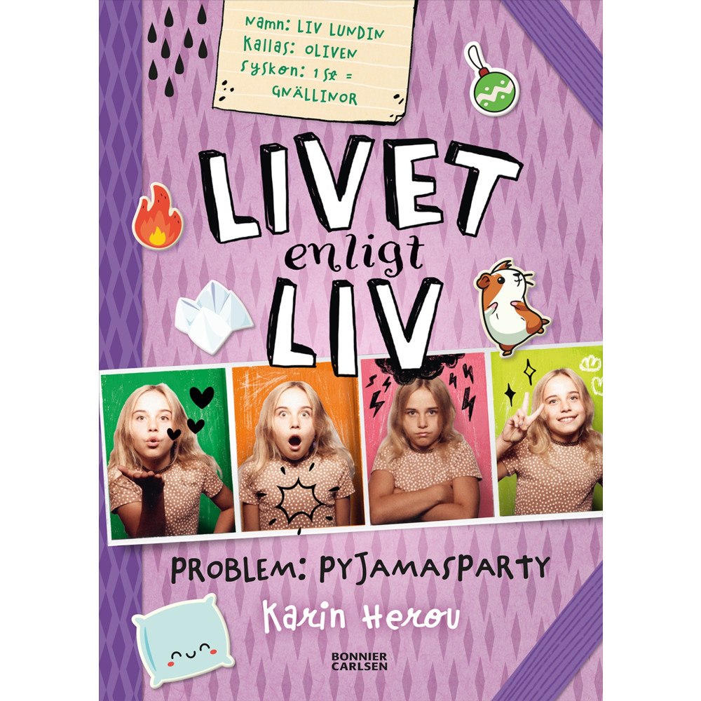 Bonnier Carlsen Problem: Pyjamasparty (bok, kartonnage)