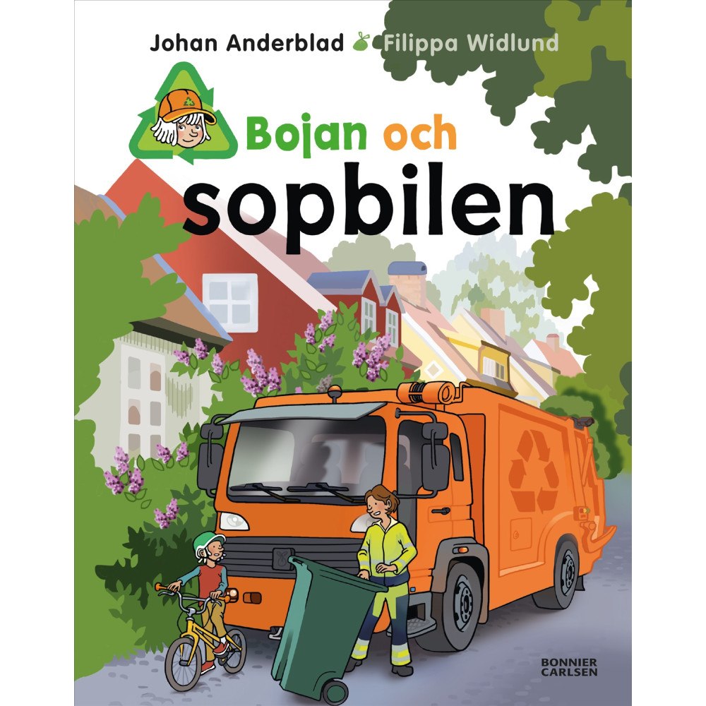 Bonnier Carlsen Bojan och sopbilen (inbunden)