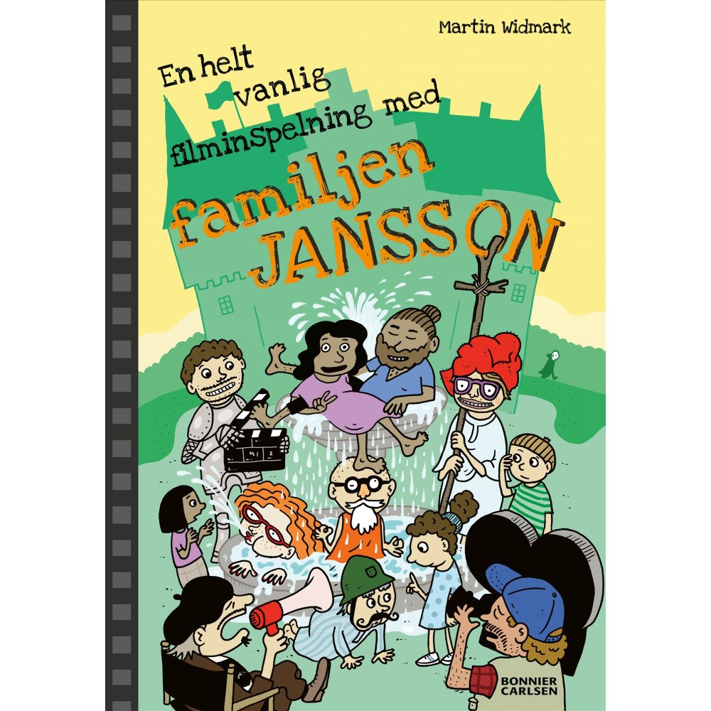 Martin Widmark En helt vanlig filminspelning med familjen Jansson (inbunden)