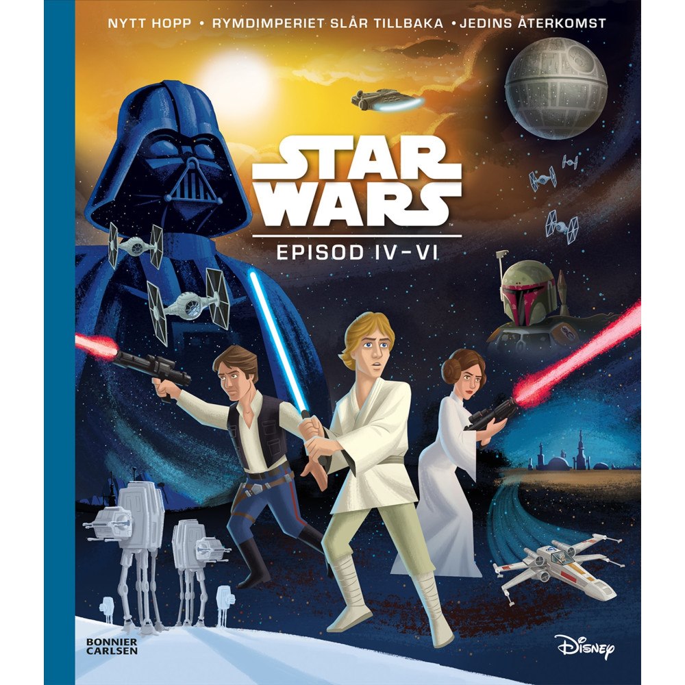 Bonnier Carlsen Star Wars. Episod IV-VI bilderbokssamling (inbunden)