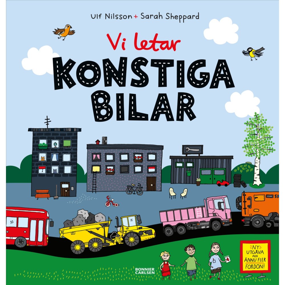 Ulf Nilsson Vi letar konstiga bilar (inbunden)