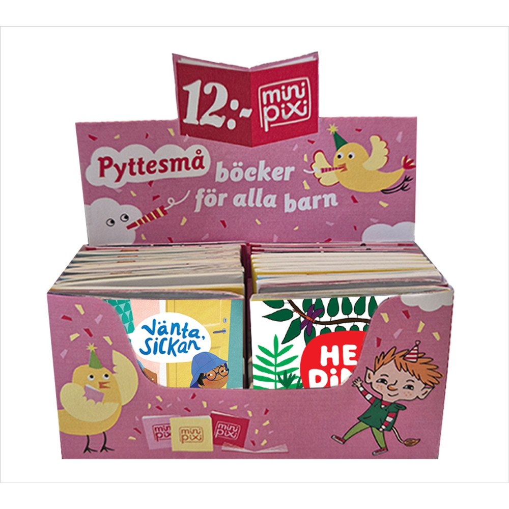 Bonnier Carlsen Minipixi Säljförpackning 4 (häftad)