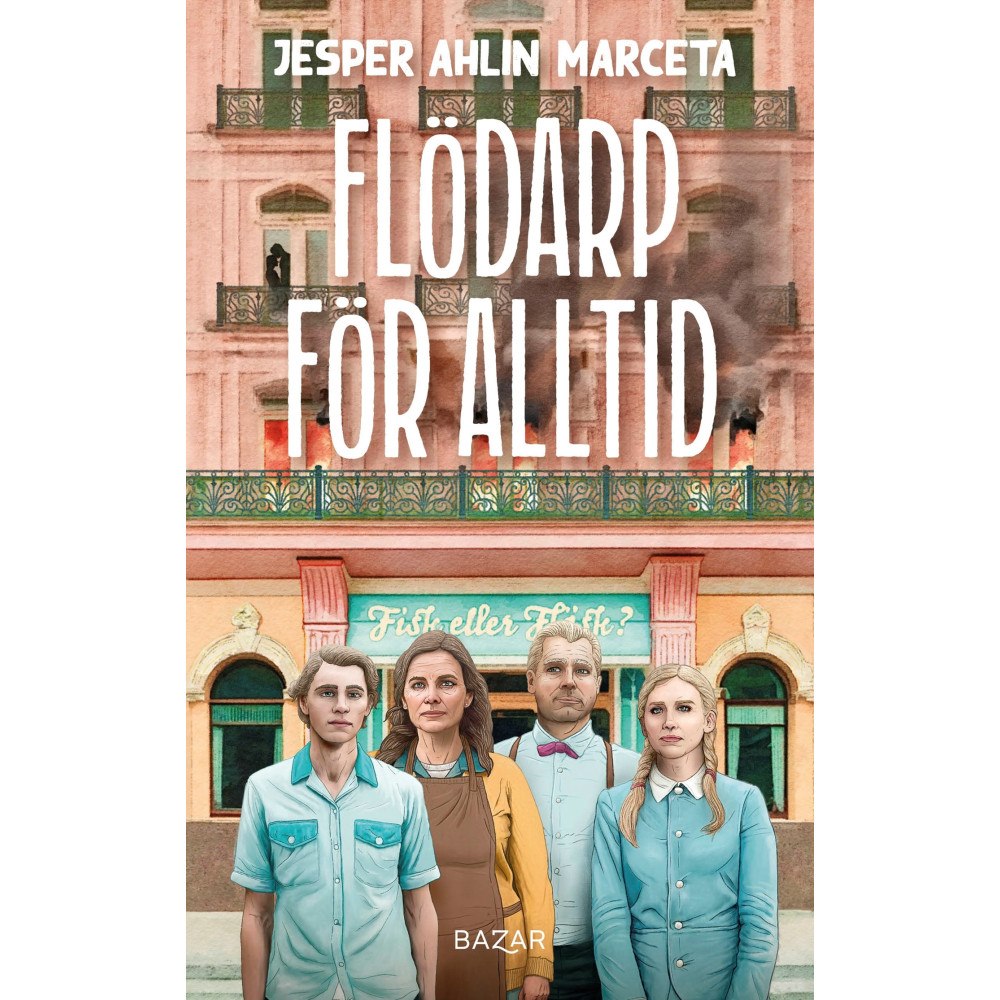 Jesper Ahlin Marceta Flödarp för alltid (inbunden)