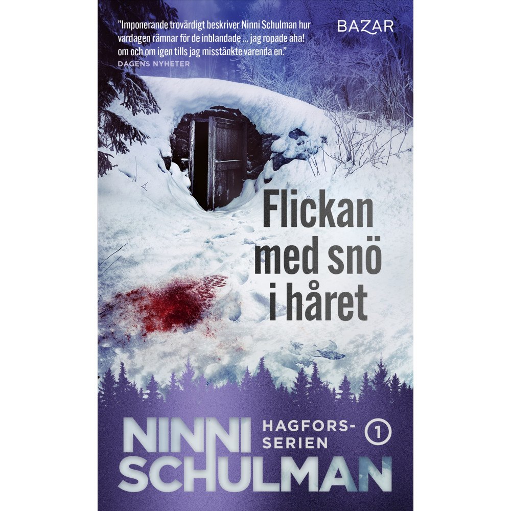 Ninni Schulman Flickan med snö i håret (pocket)