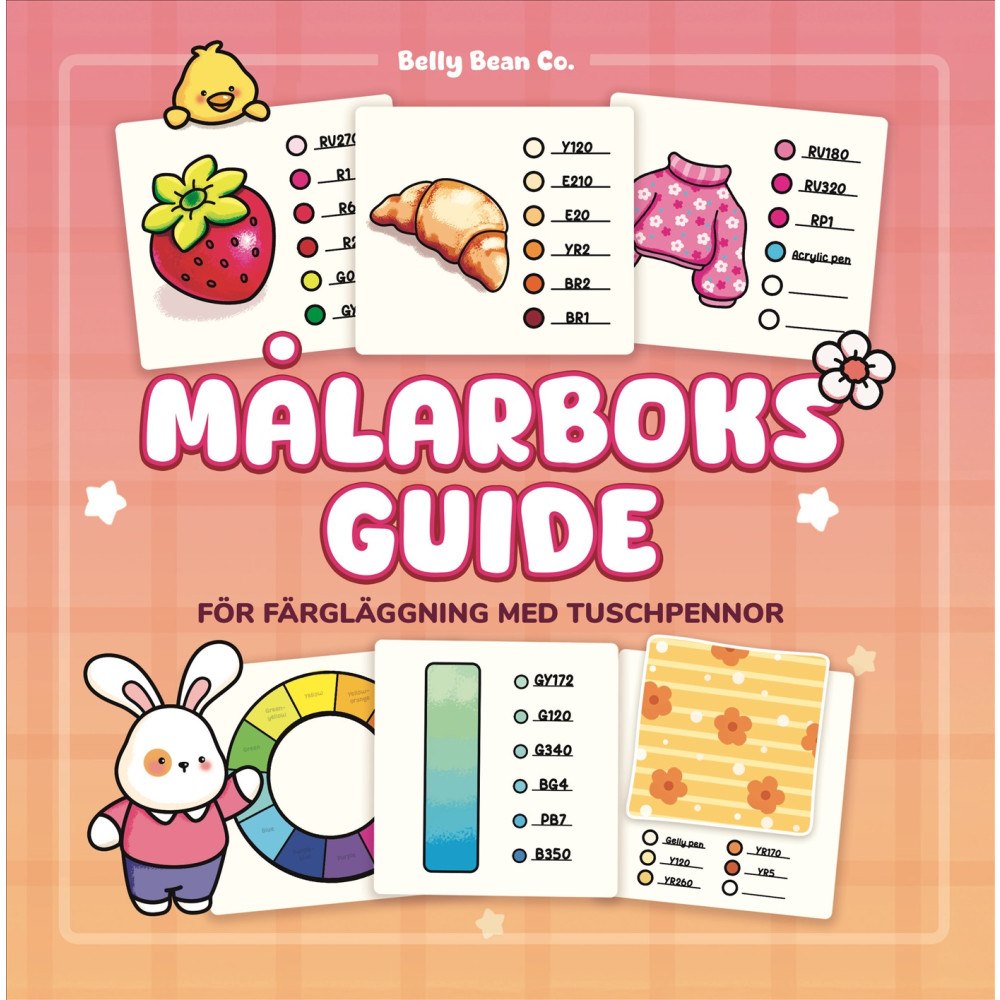 PRIMO Målarboksguide : För färgläggning med tuschpennor (häftad)