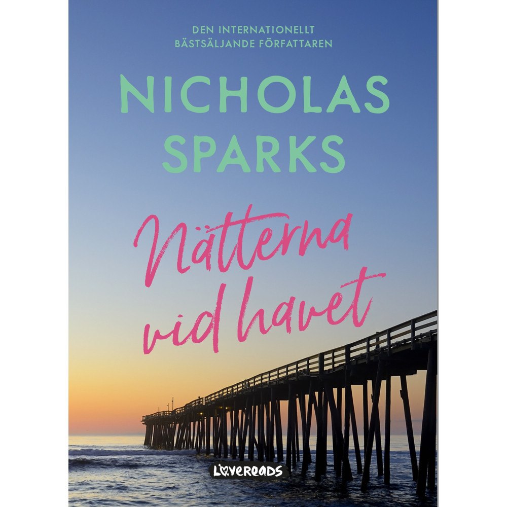 Nicholas Sparks Nätterna vid havet (bok, danskt band)
