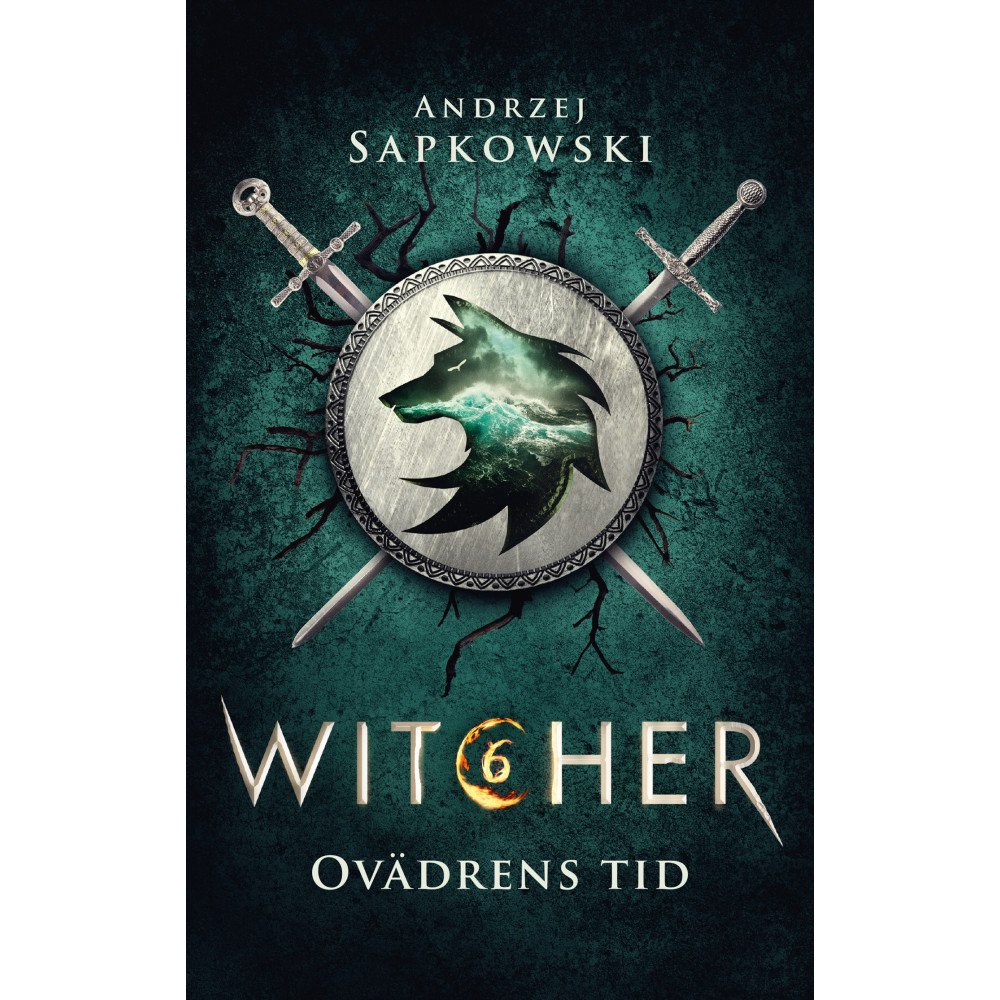 Andrzej Sapkowski Ovädrens tid (bok, danskt band)