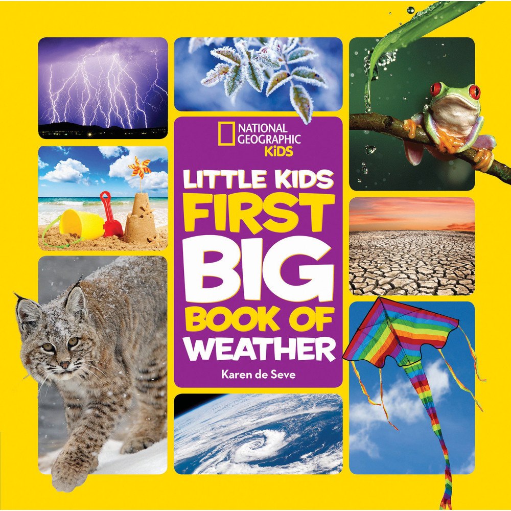 Karen de Seve Little kids first big book of weather (inbunden, eng)