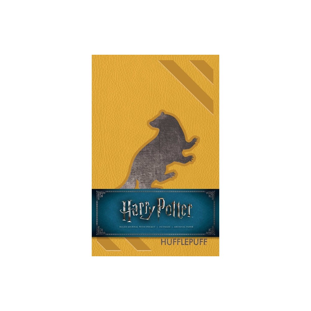 Insight Editions Harry potter hufflepuff hardcover ruled journal - redesign (inbunden, eng)