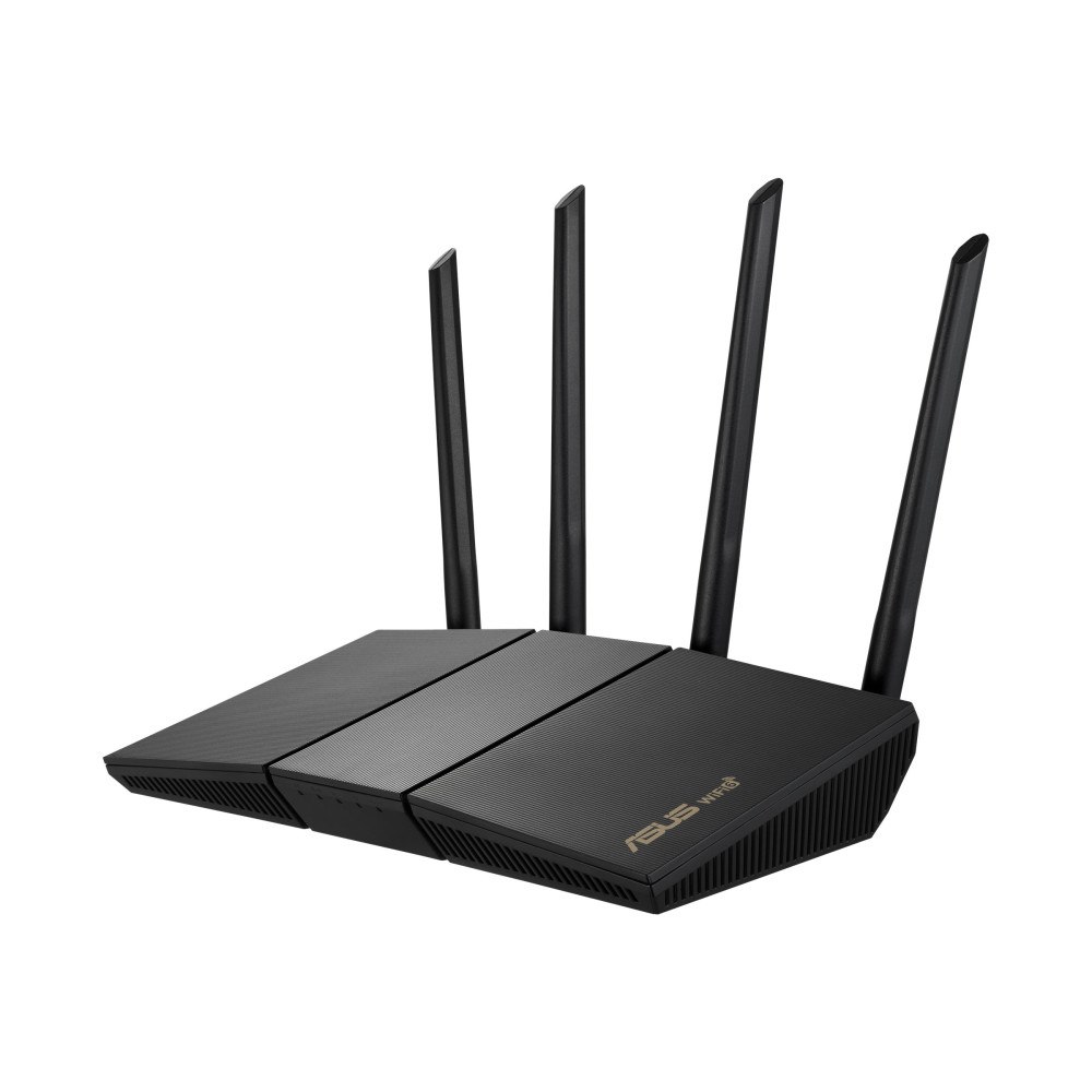 ASUS ASUS RT-AX57 - trådlös router - Wi-Fi 6 - skrivbordsmodell