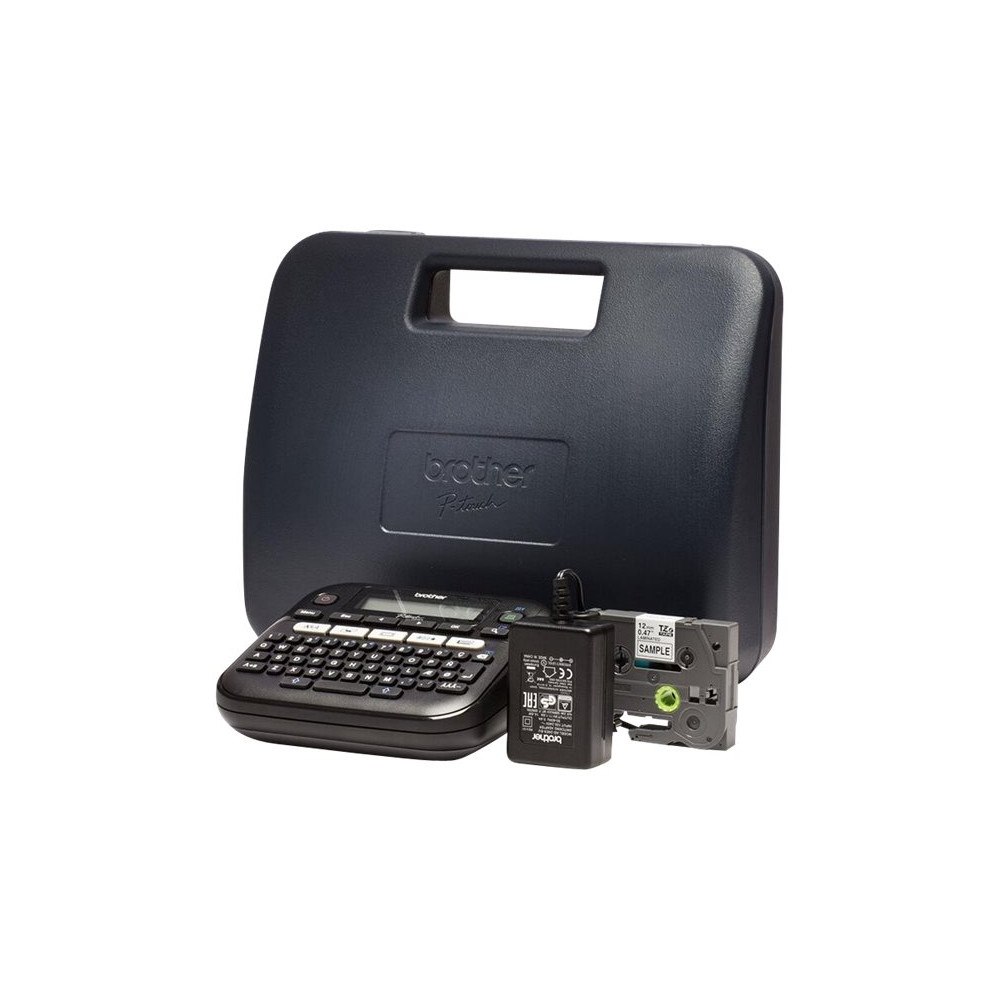 Brother Brother P-Touch PT-D210VP - etikettskrivare - svartvit - termisk överföring