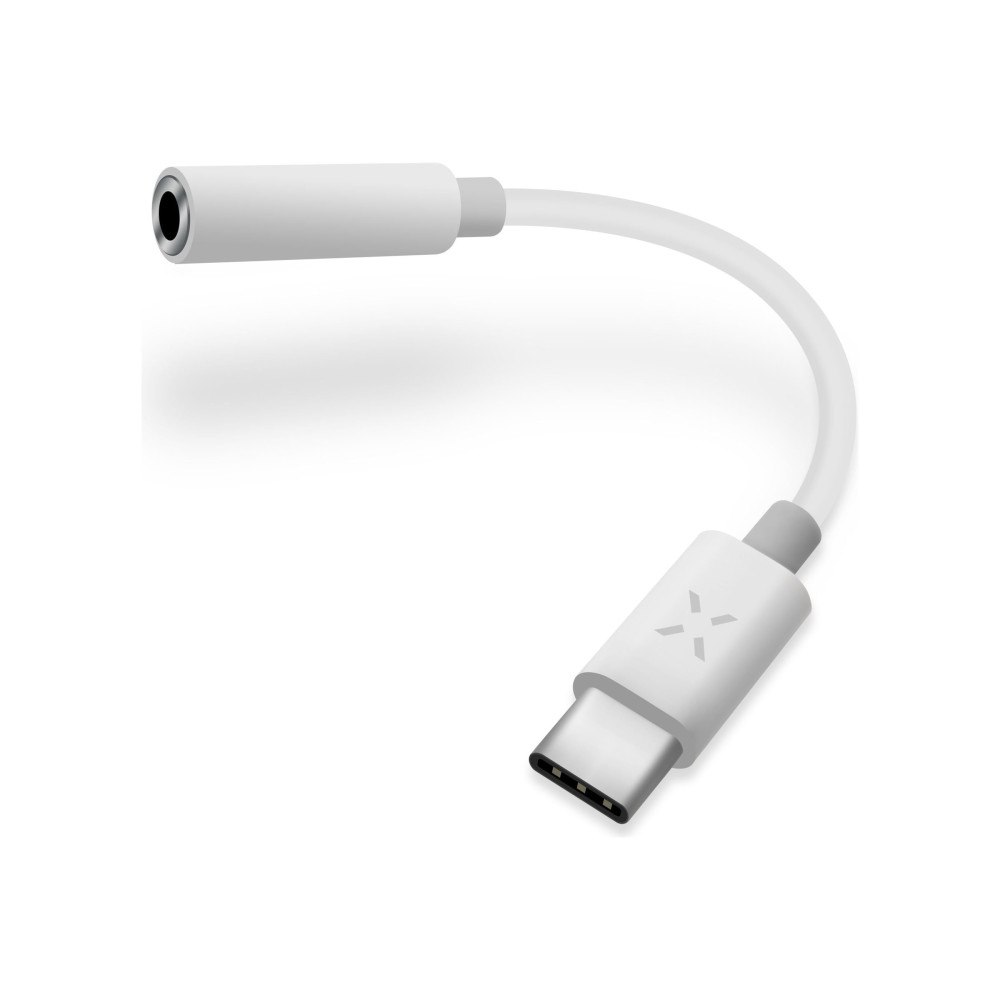 FIXED FIXED USB-C till uttagsadapter för hörlurar